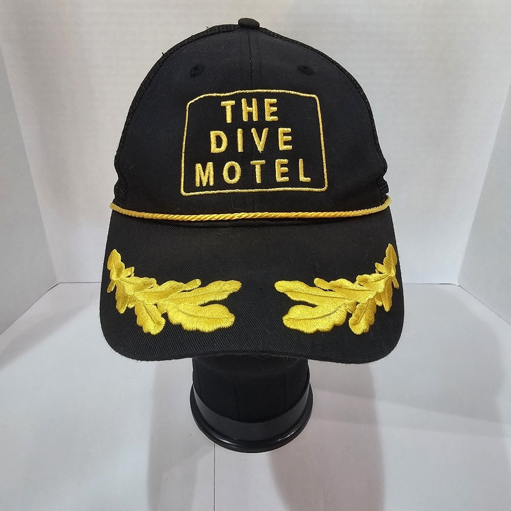 The Dive Motel Mens Cap Snapback  Boutique Motel Nashville TN Scrambled Eggs